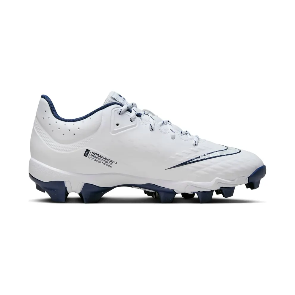 Nike Hyperdiamond 4 Keystone White Pure Platinum Midnight Navy (FZ0920-103)