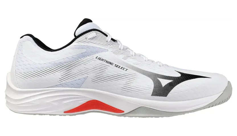 Mizuno Lightning Select White Black Fiery Red (V1GA267059)