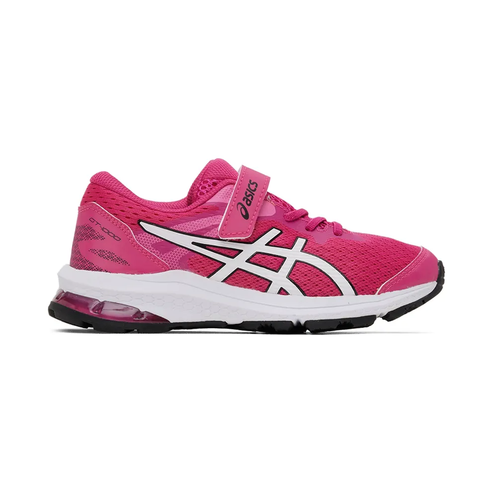 Asics Kids Pink & White GT-1000 Little Kids Sneakers (1014A191-702)