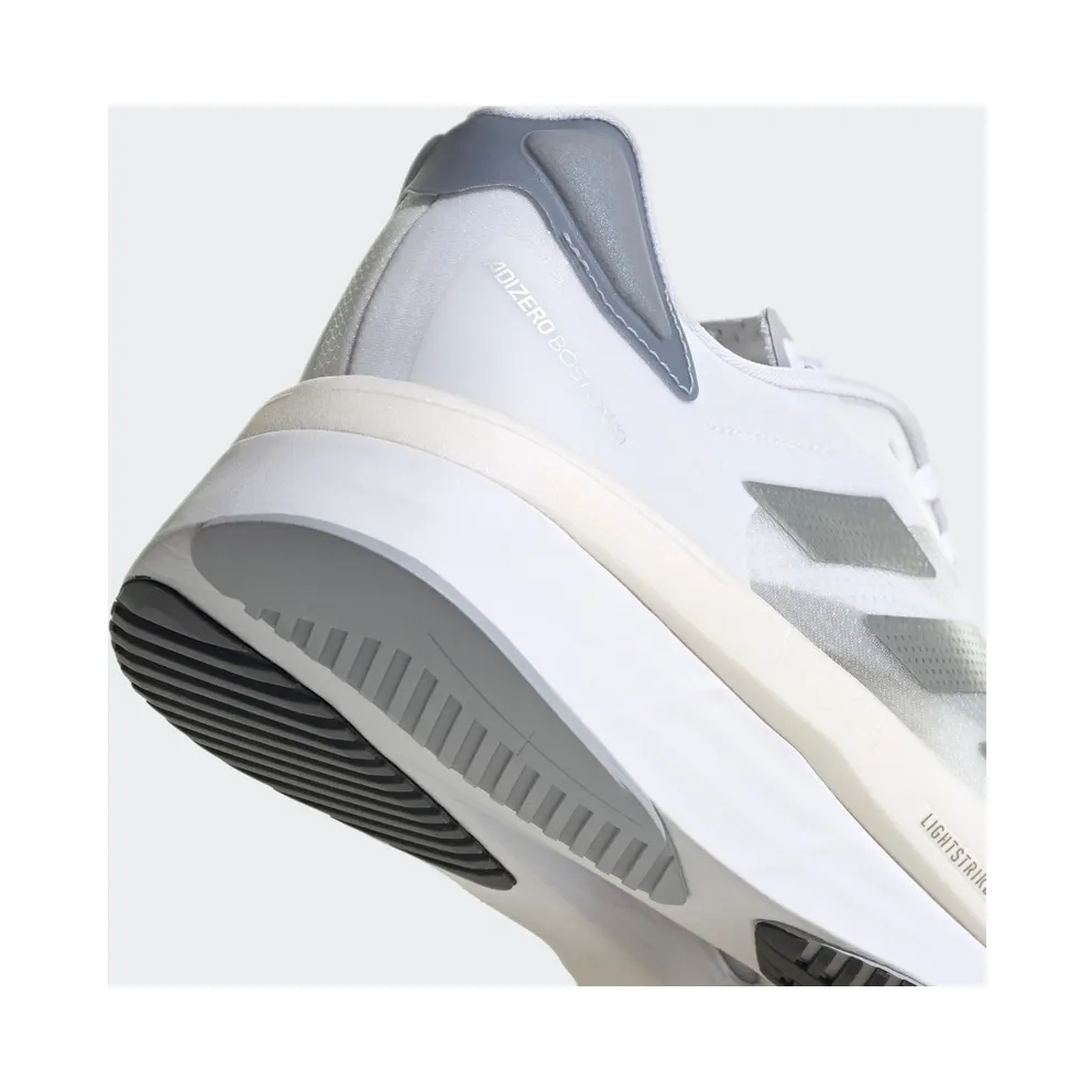 adidas Adizero Boston 10 Cloud White / Silver Metallic / Halo Silver (GY0907)