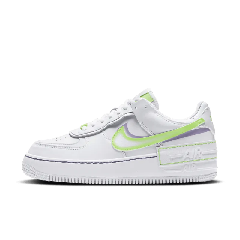 Nike Air Force 1 Shadow White Electric Green (W) (DD9684-100)