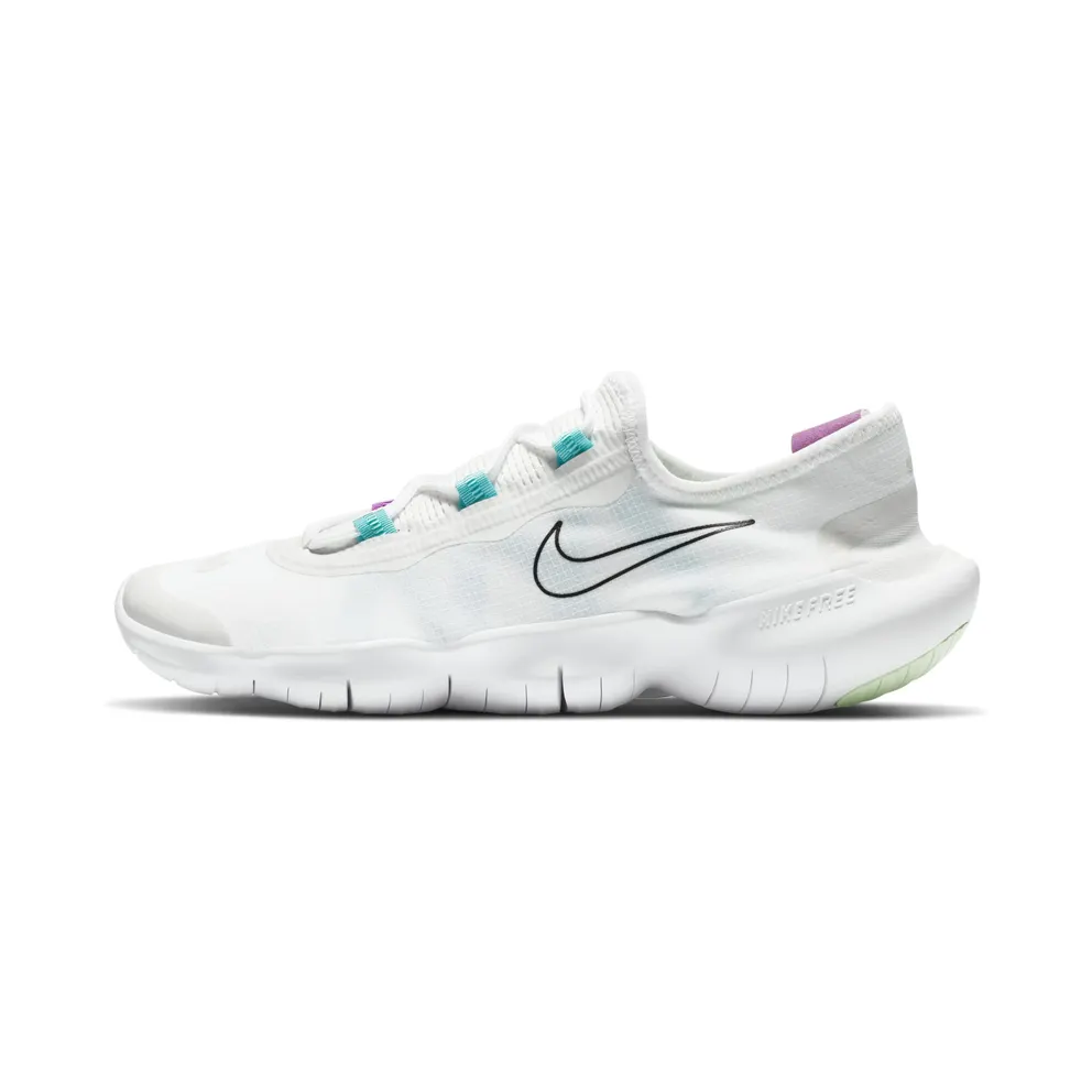 Nike Free RN 50 2020 “White / Summit White / Black” (CJ0270-102)
