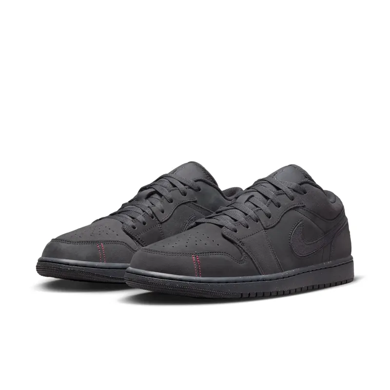 Jordan 1 Low SE Craft Dark Smoke Grey Varsity Red (FD8635-001)