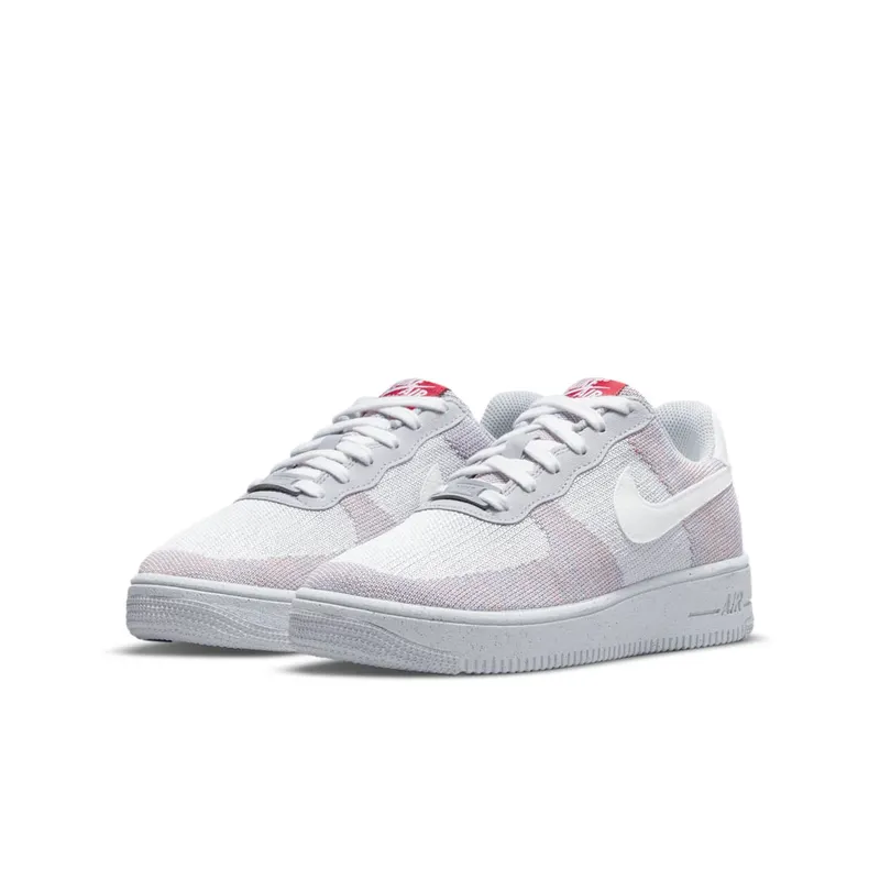 Nike Air Force 1 Crater Flyknit GS “Wolf Grey” (DH3375-002)