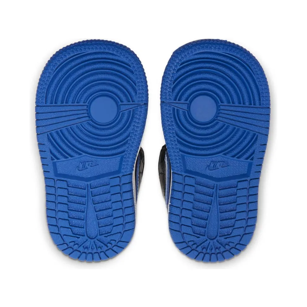 Jordan 1 Mid Royal 2020 (TD) Black/White-Hyper Royal (640735-068)
