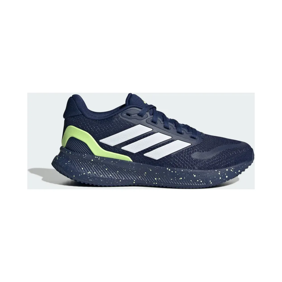Adidas Runfalcon 5 Dark Blue / Cloud White / Hi-Res Yellow (JQ9781)