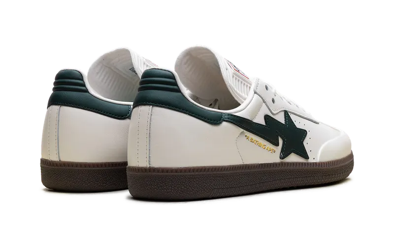 Adidas Samba “Bape – World Cup Pack White Forest” (KJ8852)
