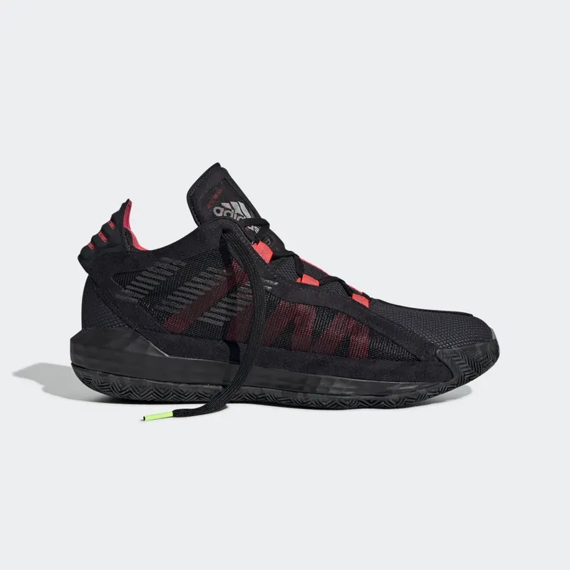 adidas Dame 6 Black Red Core Black/Core Black/Shock Red (EF9866)