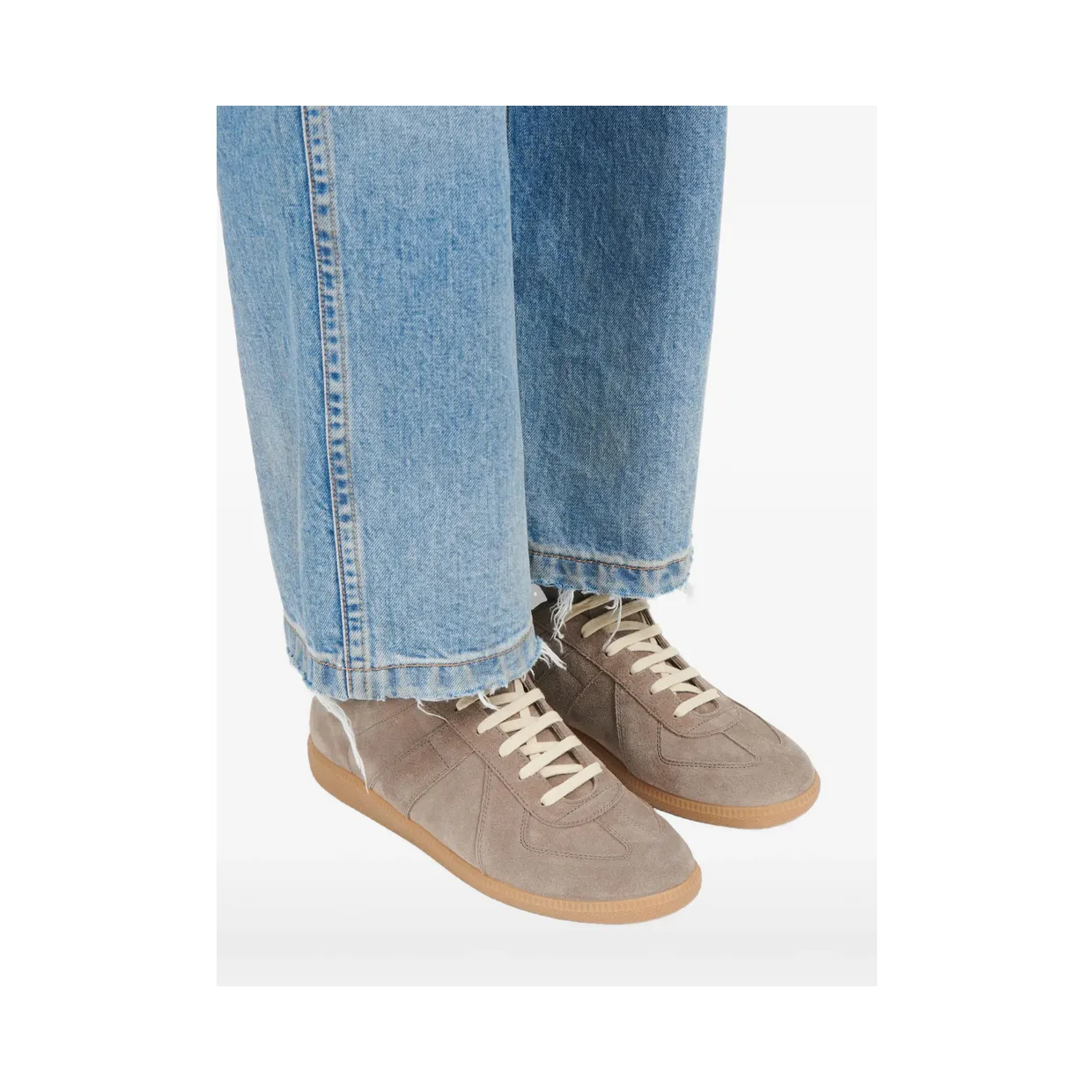 Maison Margiela Replica Panelled Suede “Brown” (P7854 S57WS0236 T2146) (4)