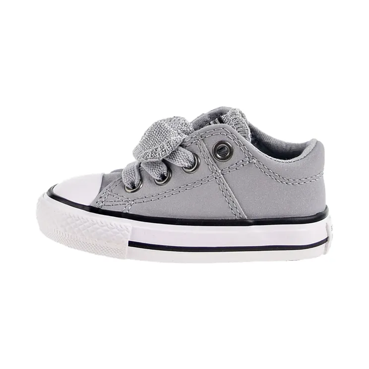 Converse Chuck Taylor All Star Maddie Glitter TD “Wolf Grey-Black-White” (762305C)