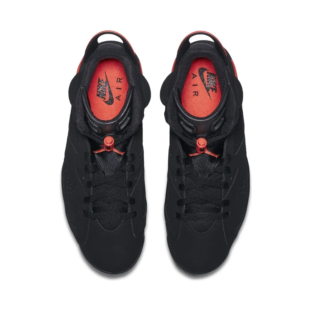 Air Jordan Nike AJ VI 6 OG ‘Infrared’ Black (NIKE AIR) (2019) (384664-060)