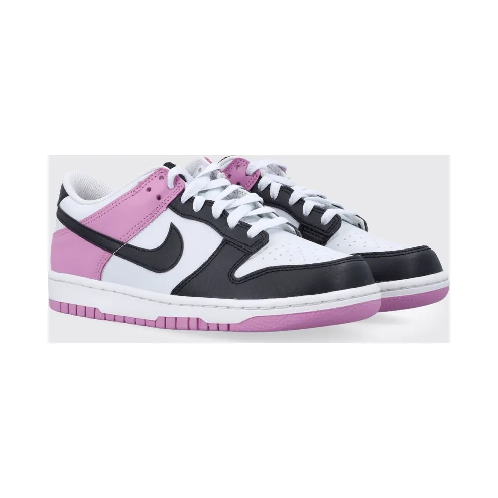 Nike Dunk Low Boy’s Smooth Leather with Swoosh Logo Multicolor (IQ0804100)