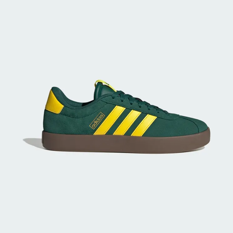 adidas VL Court 3.0 “Collegiate Green / Yellow / Gold Metallic” (JP7535)