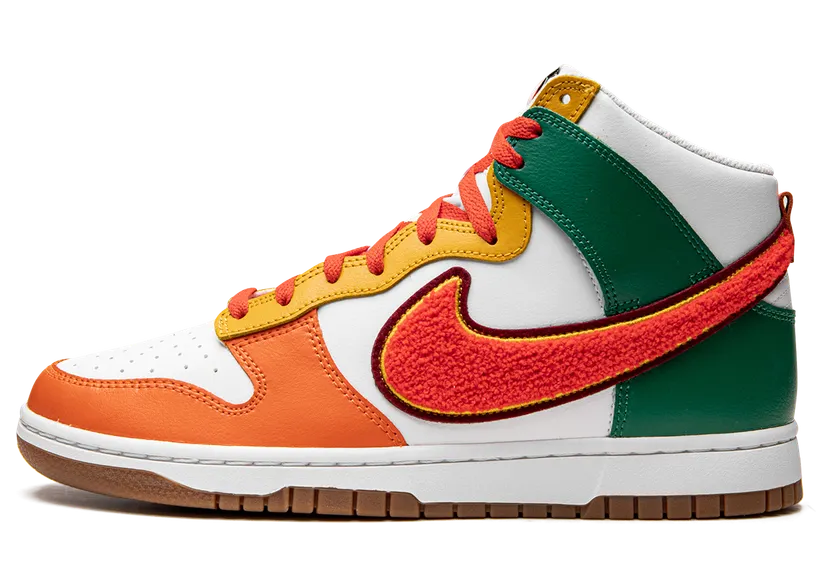 Nike Dunk Hi Retro University “Habanero Red” (DR8805-100)