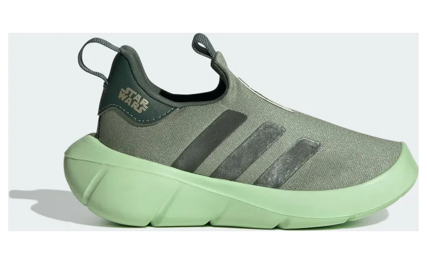 Adidas ADIDAS STAR WARS THE MANDALORIAN MONOFIT TRAINER SHOES INFANTS Silver Green / Legend Ivy / Mist Jade (JI0502)