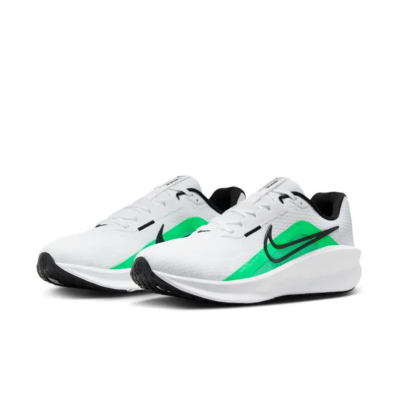 Nike Downshifter 13 White Green Shock Black (FD6454-106)