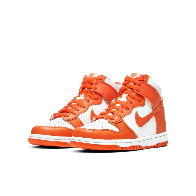 Nike Dunk High SP Syracuse (GS) (2021) – “White / Orange” (DB2179-100)