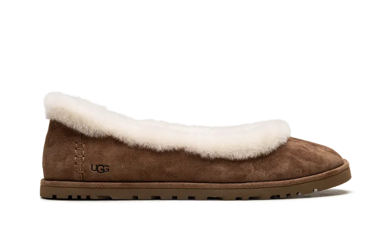 Ugg Zora Ballet Flat “Chestnut” (1178111-CHE)