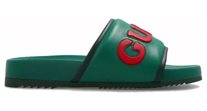 Gucci Logo Slide Green (742009 AABYM 3052)