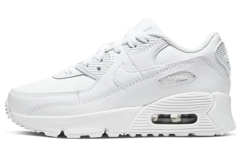 Nike Air Max 90 LTR PS “White / Metallic Silver” (CD6867-100)