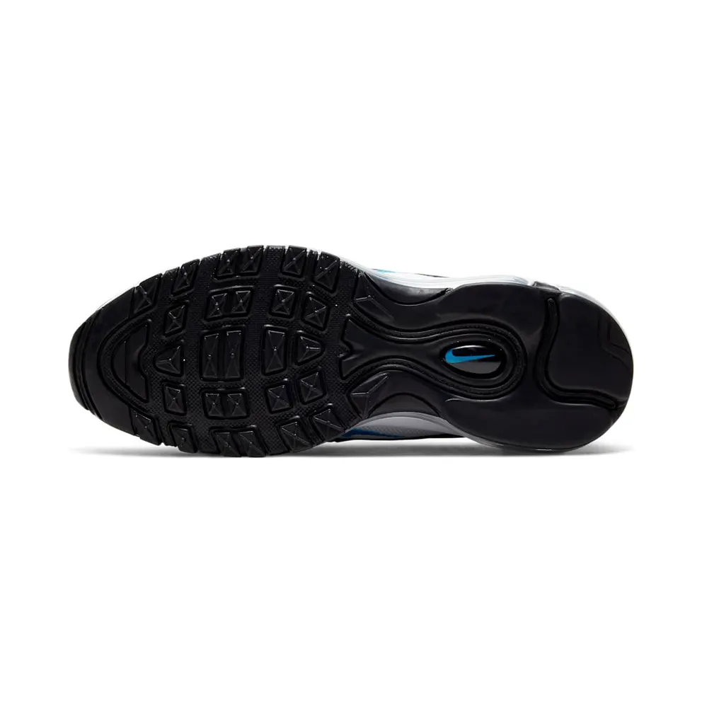 Nike Air Max 97 Black Hyper Blue Oracle Aqua (GS) Black/White-Hyper Blue-Oracle Aqua (921522-019)