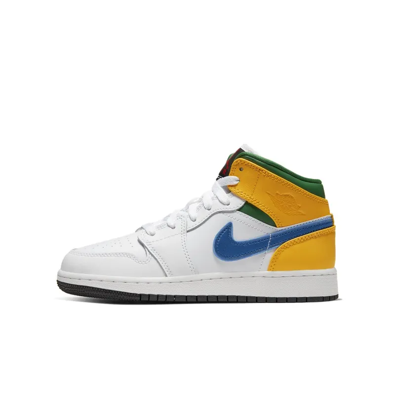 Air Jordan Jordan 1 Mid Alternate Multi-Color (GS) (2020) (554725-128)