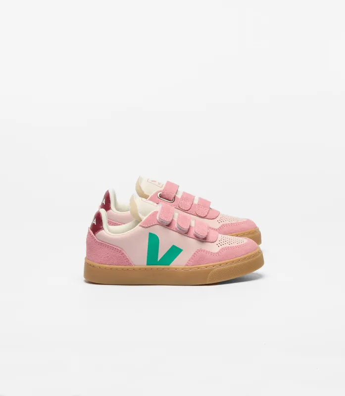 Veja V-90 O. T. Leather Sneakers Pink (SX2021515)