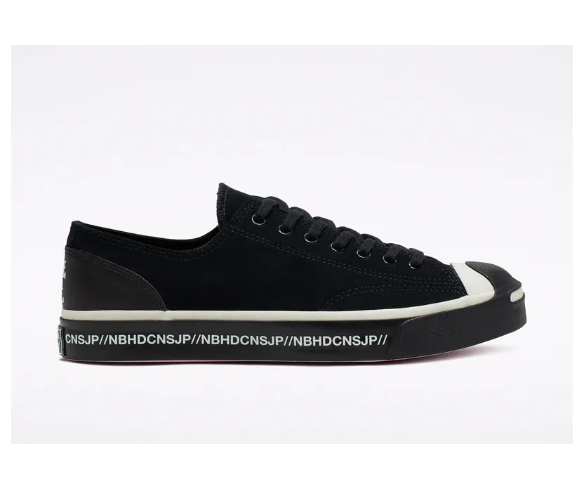 Converse NEIGHBORHOOD x Jack Purcell Low ‘Black’ Black/White (165604C)
