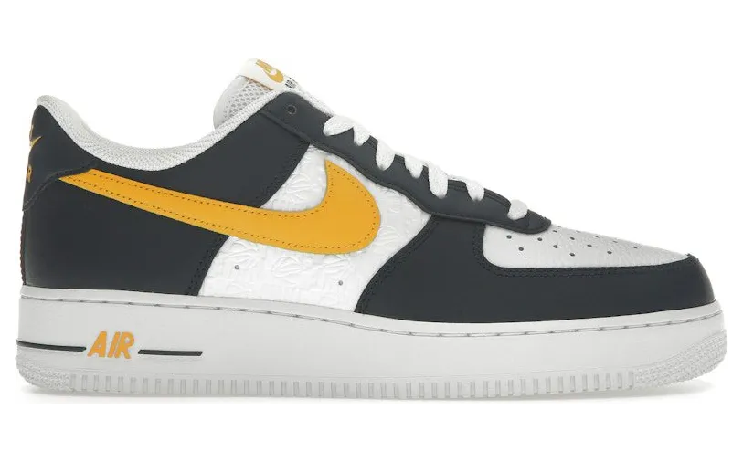 Nike Air Force 1 ’07 Low Embossed Hoops Dark Obsidian (FJ4209-400)