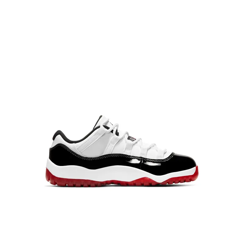 Air Jordan Nike AJ XI 11 Low Suede ‘White Bred’ (PS) (2020) (505835-160)