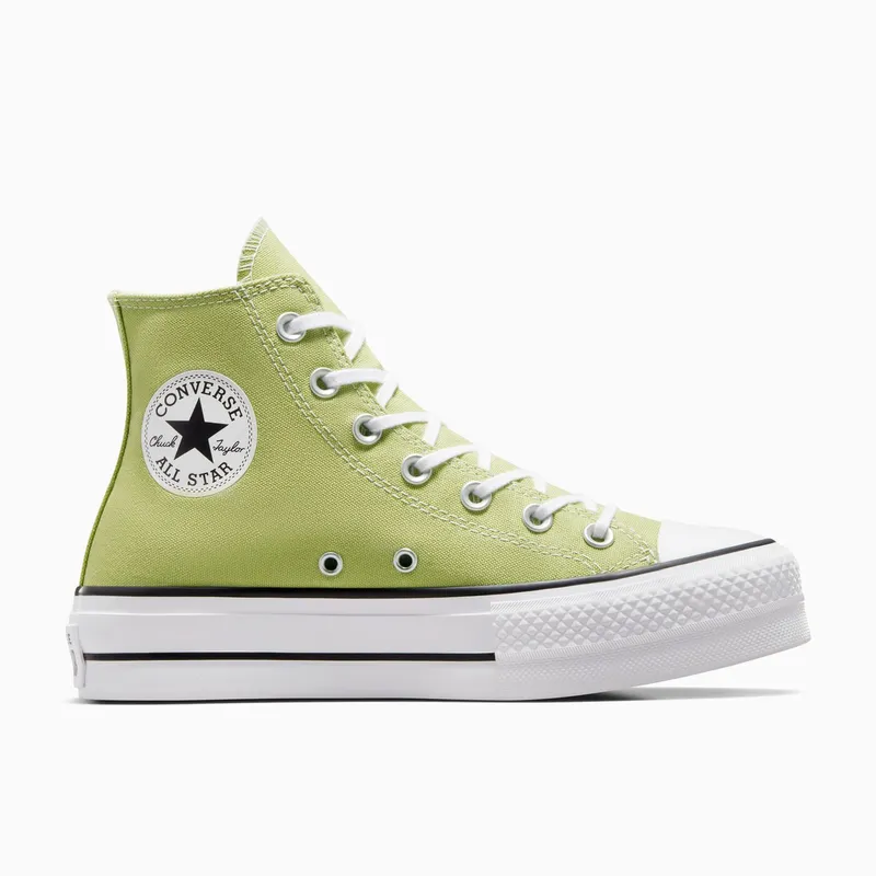 Converse Chuck Taylor All Star Lift Platform Seasonal Colour Vitality Green/white/black