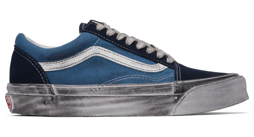 Vans Blue OG Old Skool LX Sneakers (VN0A5FBENGJ)