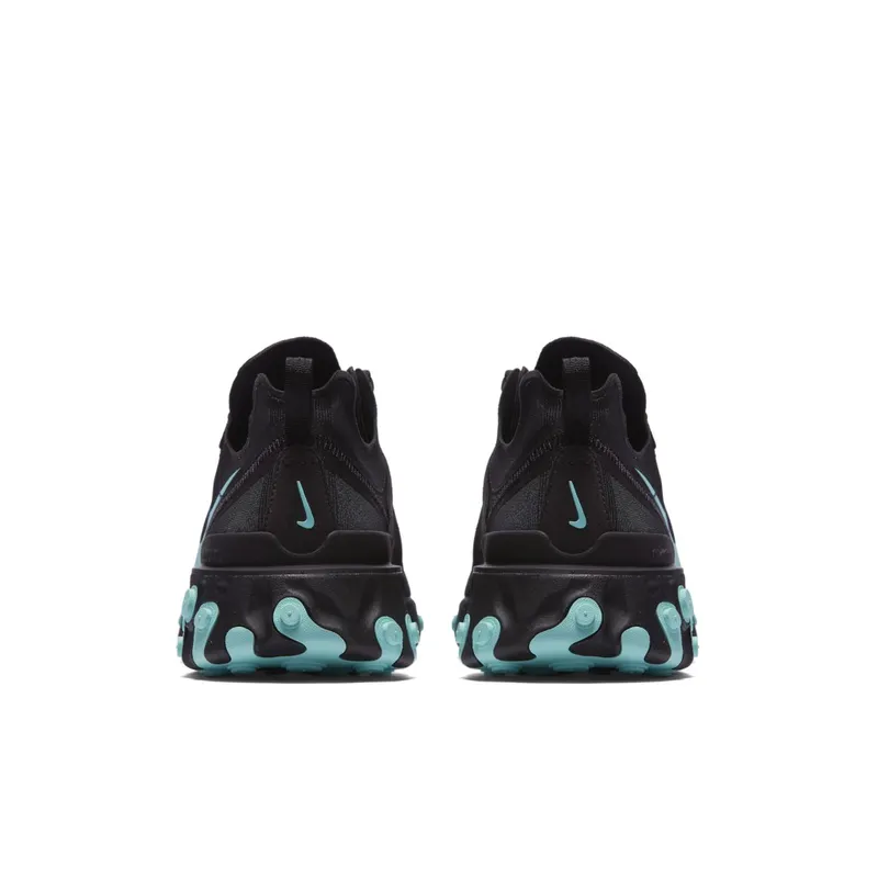 Nike React Element 55 Black Aurora Green Black/Aurora Green-Cool Grey (BQ6166-004)
