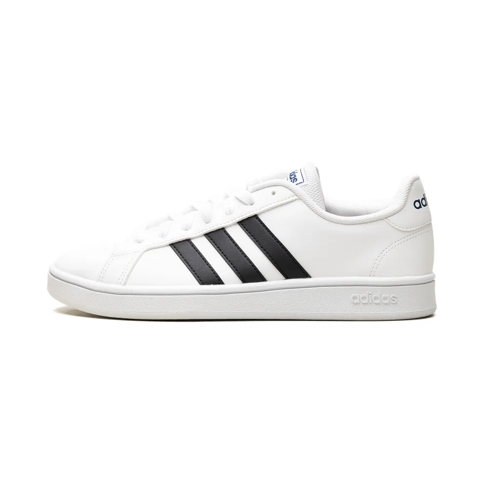 Adidas Grand Court Base Cloud White / Core Black / Dark Blue (EE7904)
