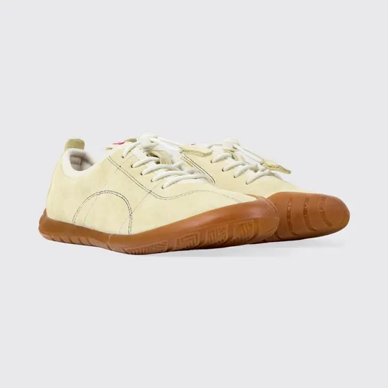 Camper Nubuck Peu Path Sneakers Yellow (K800694-003TWINS0)