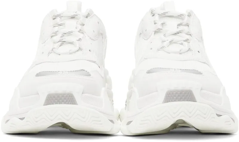 Balenciaga Triple S White Silver (536737W2FS41200)