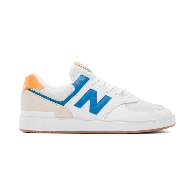 New Balance 574 White Blue (AM574BRU)