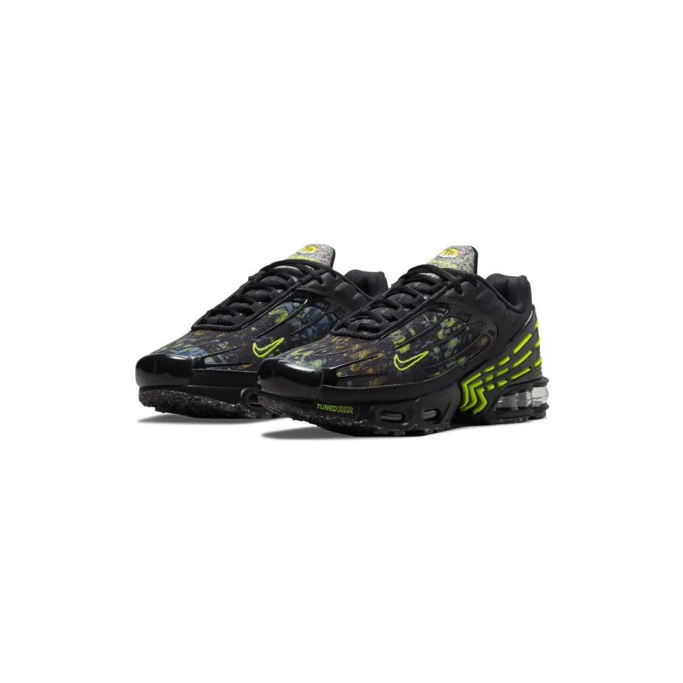 Nike Air Max Plus 3 “Black / Brigade Blue / Hazel Rush / Volt” (DN8017-001)