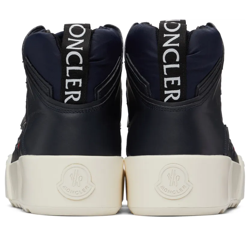 Moncler Navy Promyx Space High Sneakers (H109A4M00320M1780) (2)