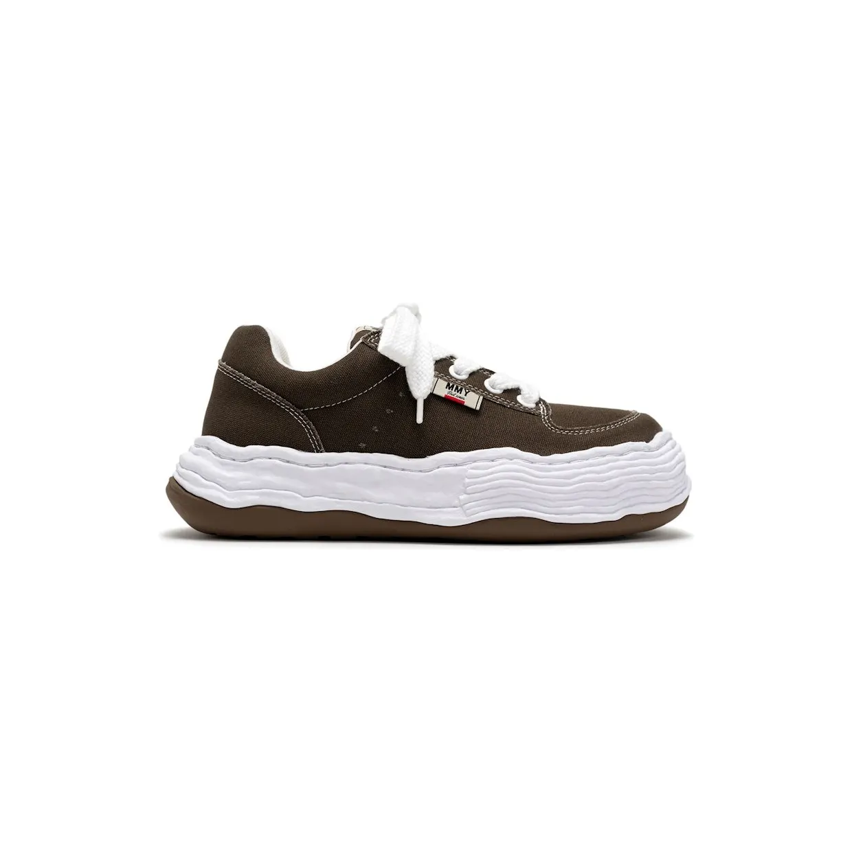 Maison Mihara Yasuhiro Oliver OG Sole Canvas Low Khaki (A15FW704-KHA)