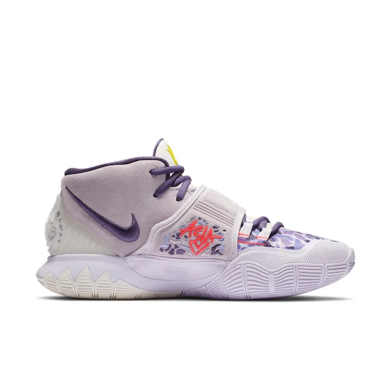Nike Kyrie 6 Asia Grey Grey/Court Purple-Bright Crimson (CD5031-500)