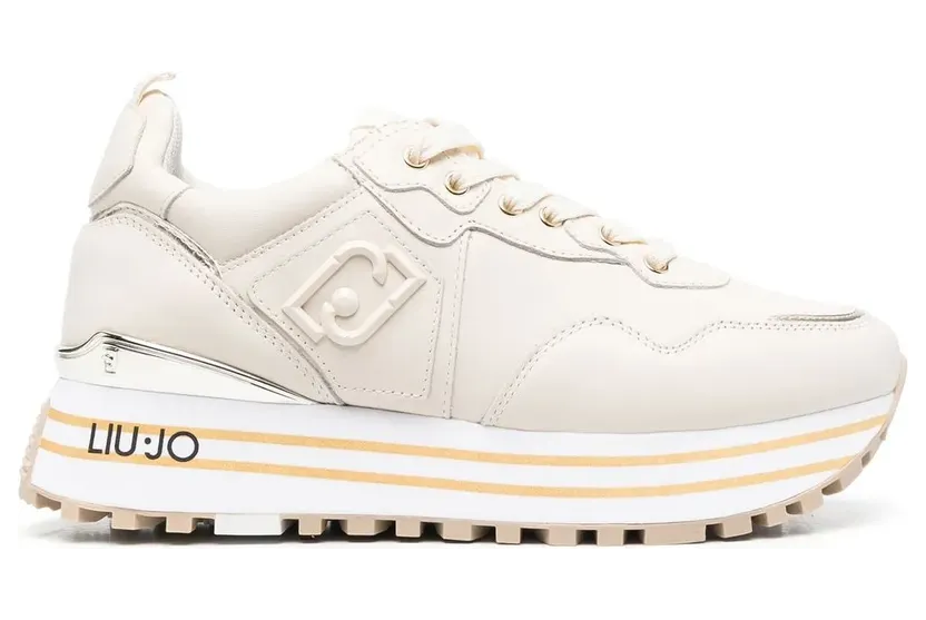 LIU JO Sneakers mit dicker Sohle 40mm – Nude (BA3013P0102)