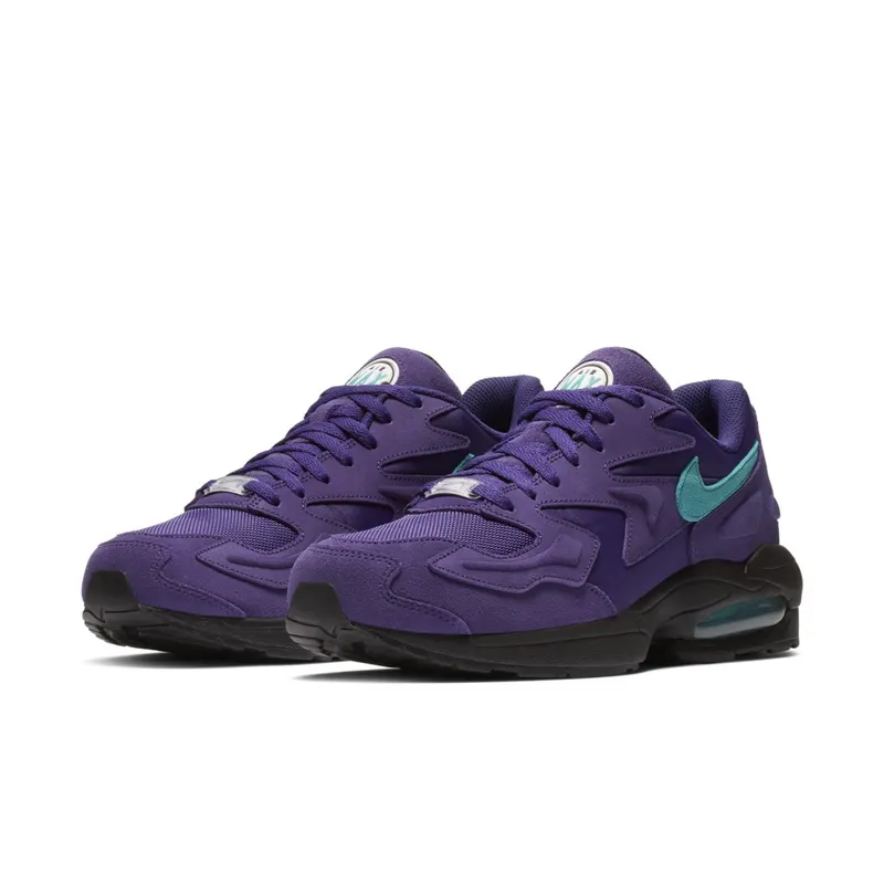 Nike Air Max2 Light Grape Court Purple/Spirit Teal-Black-White (AO1741-500)