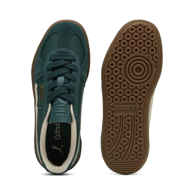 Puma Palermo “Dark Green / Alpine Snow” (397275_14)