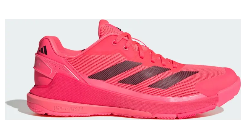 Adidas Crazyquick Padelschoenen Solar Turbo / Core Black / Lucid Red (KI3587)