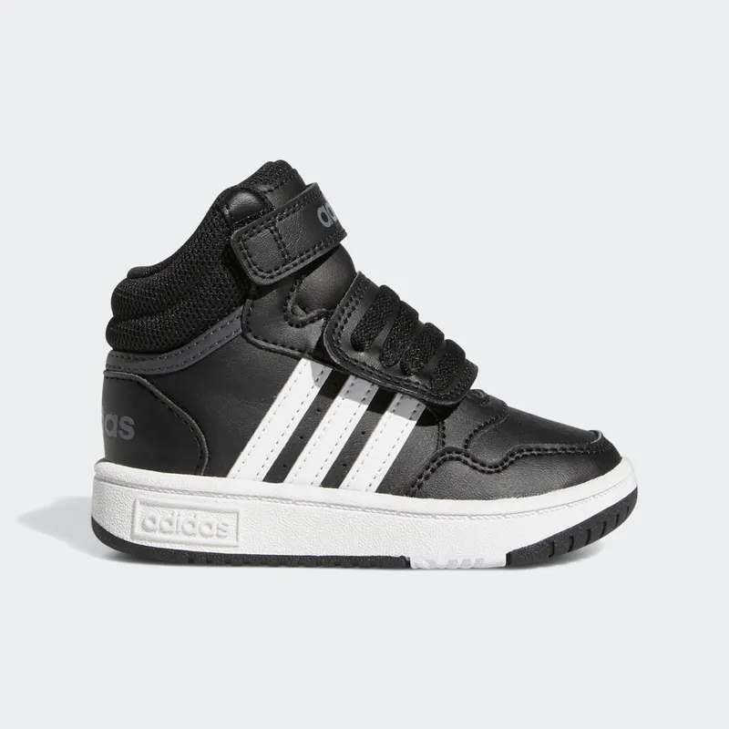 Adidas Hoops Mid Core Black / Cloud White / Grey Six (GW0408)