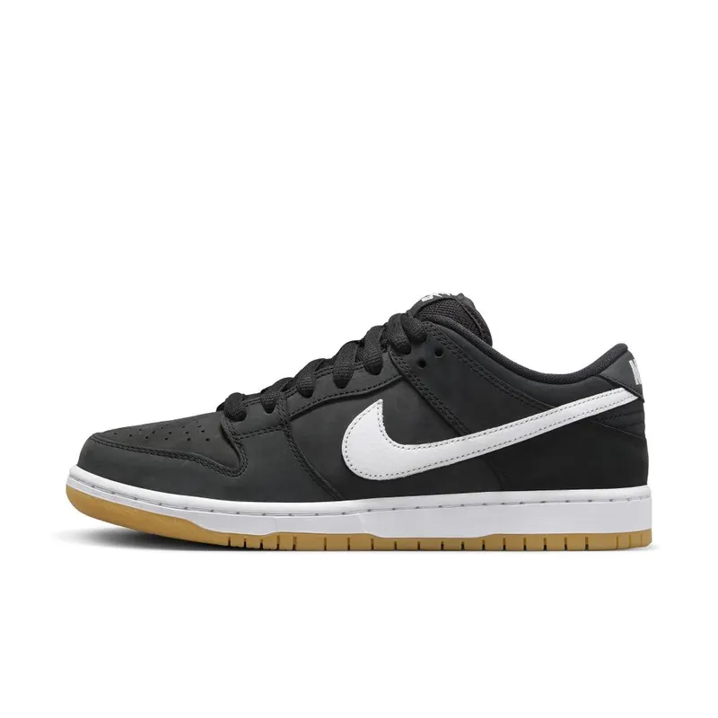 Nike SB Dunk Low Pro Black/Black/Gum Light Brown/White (CD2563-006)