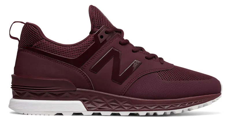 New Balance 574 Sport Maroon Maroon (MS574SBG)