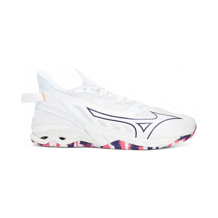 Mizuno Wave Mirage 5 White Violet Indigo Camellia Rose (X1GB235020)