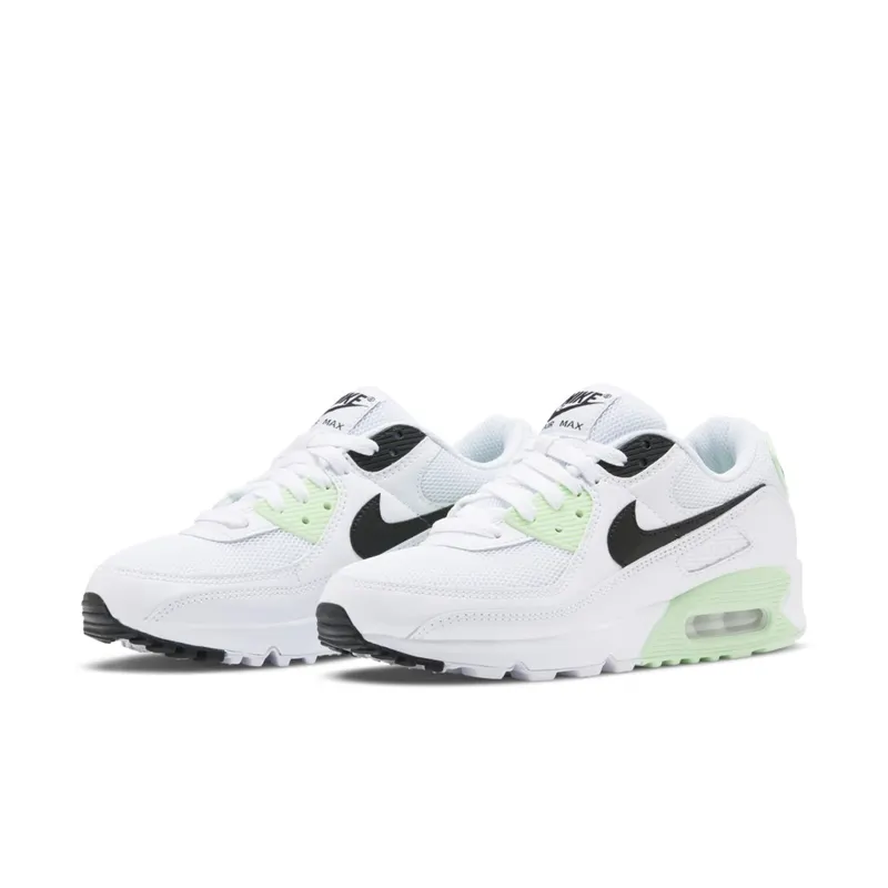 Nike Air Max 90 White Vapor Green Black (W) White/Vapor Green-Black (CT1039-101)